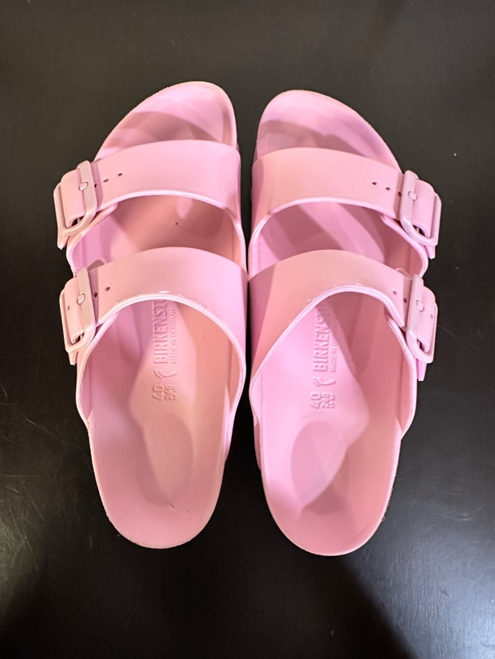 Birkenstock Arizona EVA sandals in the shade Fondant Pink. Womens - Picture 6 of 7